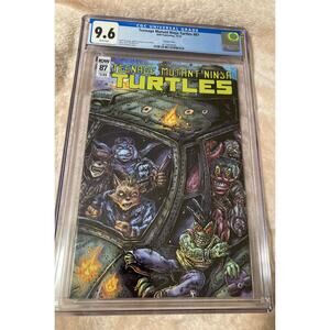 Teenage Mutant Ninja Turtles #87 Cover B Variant TMNT IDW 1st Print 2018 CGC 9.6